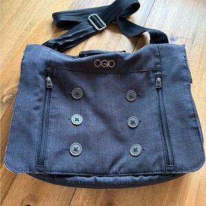 OGIO Heather Charcoal Messenger Bag